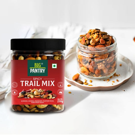 DRY FRUITS & SEEDS SPICY TRAIL MIX - 250g
