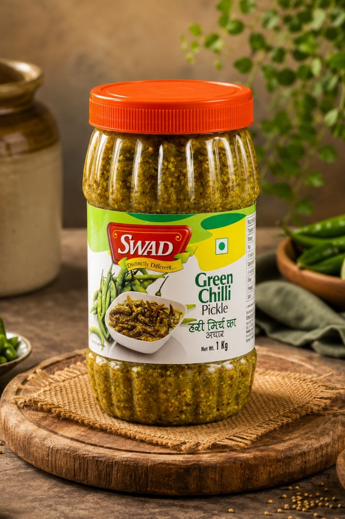 SWAD Green Chilli Pickle