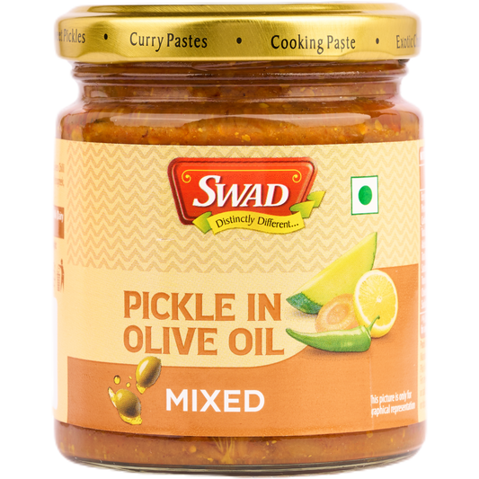 SWAD Mixed Pickle in Olive Oil 200g