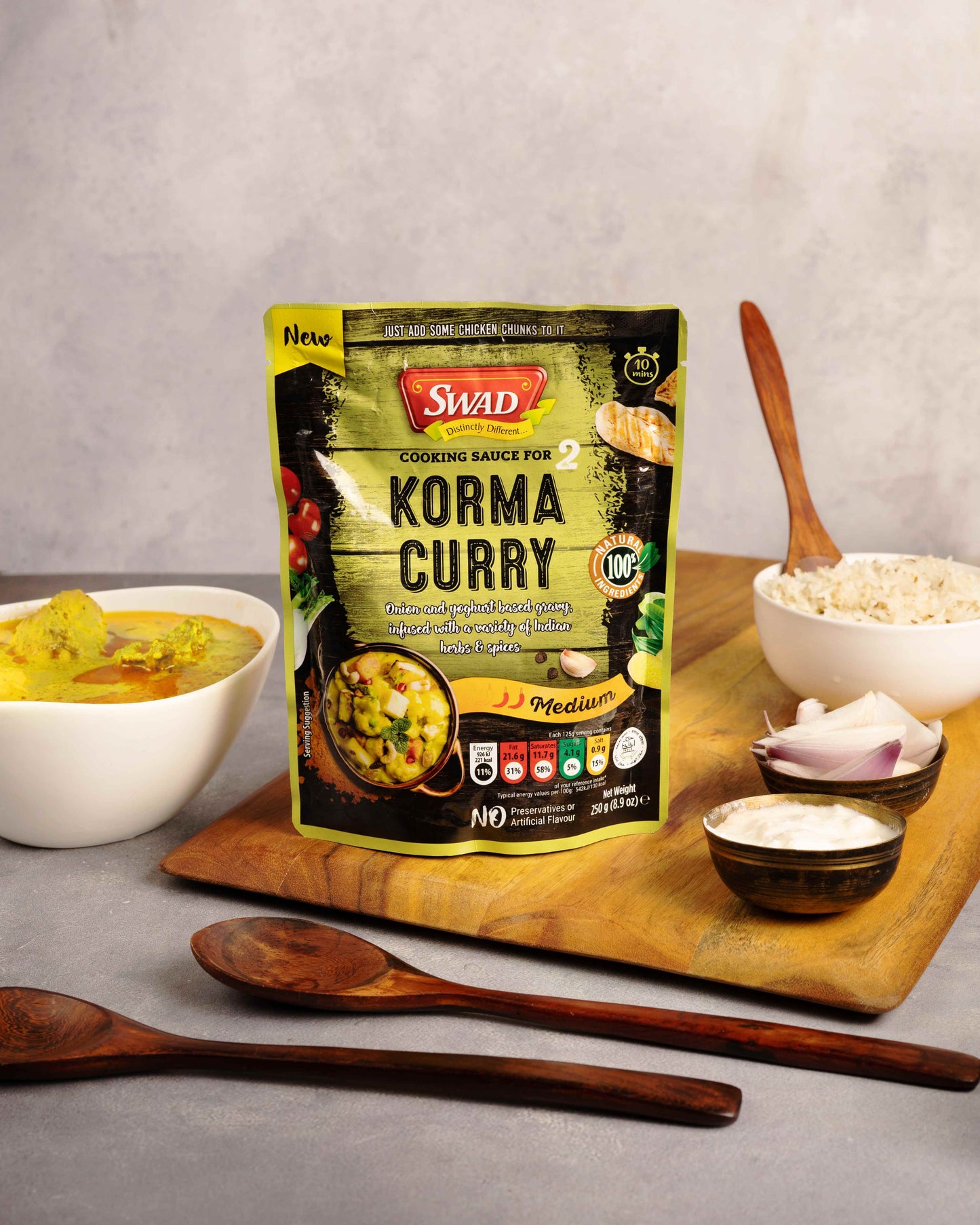 SWAD Korma Curry Sauce 250g ( BUY 1 GET 1 )